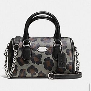 Coach Ocelot baby Bennett satchel NWT